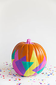 DIY TISSUE COVERED PUMPKIN - Tell Love and Party
