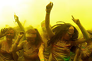 Best Way To Celebrate Holi Gulal Hindu Festival