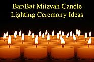 Bar Mitzvah Candle Lighting Ceremony