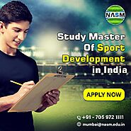 Study Master Of Sport Development in India