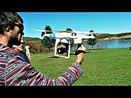 DJI Phantom 2 Aerial Quadcopter UAV Drone Flight