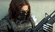 How did Sebastian Stan get his metal arm on during the filming of Captain America: The Winter Soldier? - Quora