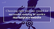 Choosing right revenue model for successful running of service marketplace website