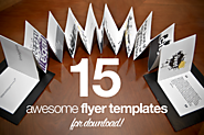 15 awesome and free PSD flyer templates for download