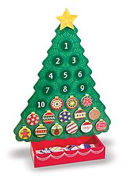 Countdown to Christmas Wooden Advent Calendar by Melissa & Doug