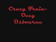 Crazy Train Ozzy Osbourne
