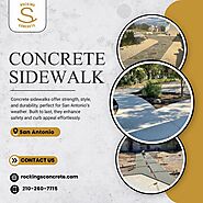 Concrete Sidewalk Contractors in San Antonio