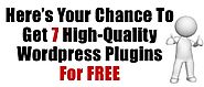 Free: 7 Wordpress plugins - AllUNeed2Succeed