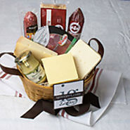 Basket of Meat and Cheese Favorites - iGourmet.com