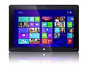 10'' Tablet Windows PC from Fusion5®, Now in Windows 10, Intel Baytrail-T CR (Quad-Core) Z3735F, Touch Screen, Blueto...