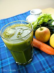 Morning Coffee Juice Recipe with Kale, Carrot, Celery and Apple