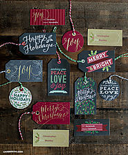 Printable Christmas Gift Tags and Labels from Worldlabel