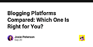 Blogging Platforms Compared: Which One Is Right for You? - Metapunk Community