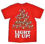 Men's Light It Up Christmas T-Shirt