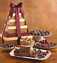 Deluxe Tower of Chocolates - Harry and David