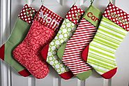 Easy to Make Your Own Christmas Stockings - Patterns for Making Christmas Stockings | Vanilla Joy