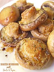 Roasted Mushrooms with Garlic & Thyme