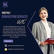 Monthly Bookkeeping Services in UAE