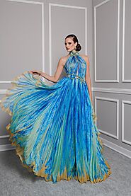 Fouad Sarkis 2822 | Exquisite Long Dress for Timeless Beauty