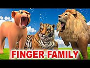 Finger Family Song - Animals Singing Rhymes for Kids - Finger Family Rhymes for Children