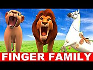 Finger Family Song - Lion King and Animals Singing Songs for Babies - Finger Family Baby Songs