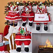 Santa Family Personalized Stocking