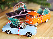 Please Note: DIY: Christmas Car Ornaments