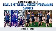 LEVEL 5 Kettlebell Workout Programming - SAMPLES