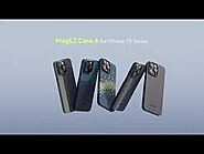 Light, Thin, MagSafe Compatible iPhone 15 Case - MagEZ Case 4