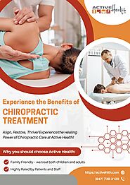 Experience the Benefits of Chiropractic Treatment