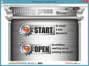 Printing Press - ReadWriteThink