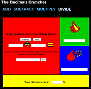 The Decimals Cruncher - Division