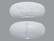 Hydrocodone 10-500 mg (Watson 540 White Oval Pill)