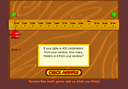 Metric Ruler Game - Measurement