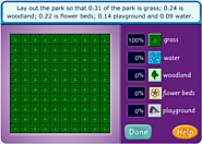 Plan a Park - Percentages