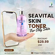 SeaVital Skin Toner: Refreshing Sea Water Blend for Oily Skin!