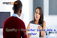Top Qualities Recruiters Look For In A Fresher