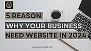 5 Reasons Why Your Business Needs a Website in 2024
