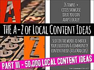 The A-Z of Local Content. A Toolkit to guide you to create socially compelling local content