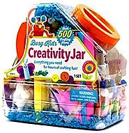 Busy Kids Creativity Jar, Over 500 Crafting Items