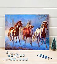 Horse Paint By Numbers: Paying Tribute to Majestic Creatures