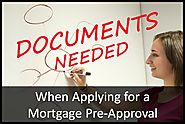Common Documents Needed When Applying For Mortgage Pre-Approval