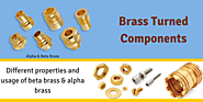 Benefits Of Brass Turned Components India