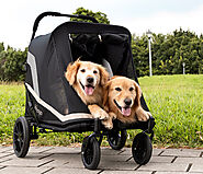 Website at https://ibiyaya-usa.com/product/grand-cruiser-large-dog-stroller/