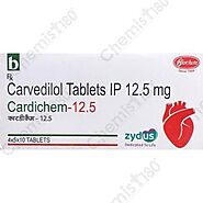 buy cardichem 12.5mg tab online at best price | Chemist180: Buy strip of 10 tablets at best price in India | Chemist180