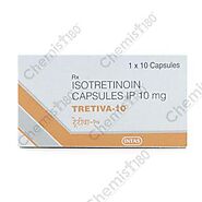 buy tretiva 10 cap online at best price | Chemist180: Buy strip of 10 tablets at best price in India | Chemist180