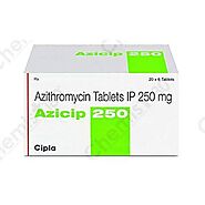 Website at https://chemist180.com/products/productdetails/azicip-250-tab