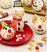 The Popcorn Factory Christmas Popcorn Ball Decorating Kit