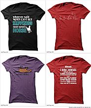 Funny Horse T Shirts