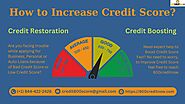 How To Fix My Credit? 844-422-2426 Fastest Way to Increase Credit Score